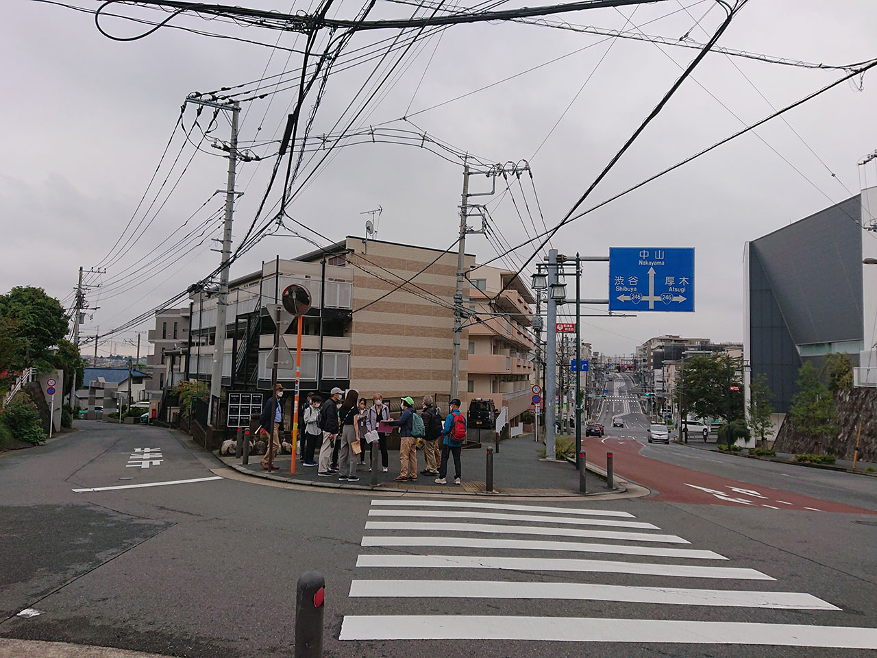 「大山街道」と「神奈川道」が交差する場所